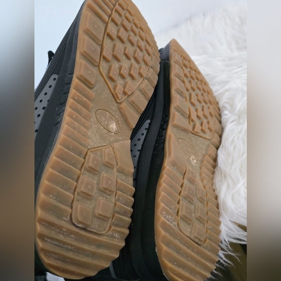 Ulogu Waterproof Black Leather Winter Unisex Snow Booties Size 13 🌴✌️ - Picture 9 of 12